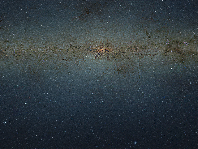 VISTA gigapixel mosiac of the central parts of the Milky Way, Credit: ESO/VVV Survey/D. Minniti